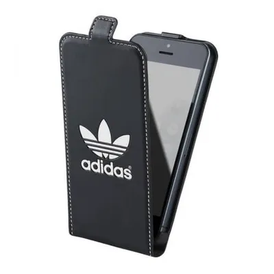 Obrázek produktu pro Adidas - Flipové pouzdro pro iPhone 5c (černo/bílé)