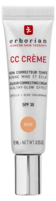 Obrázek produktu pro Erborian CC Crème, CC krém, 15 ml, Střední, Unisex, Univerzální pleť, Ochrana proti nedokonalostem, Anti-pigmentation, Hydratační, Prosvětlující, Ochana,...