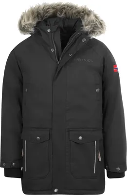 Produktbild von Trollkids Nordkapp Jacke Schwarz 116 cm Jungen,Mädchen Schwarz 116 cm