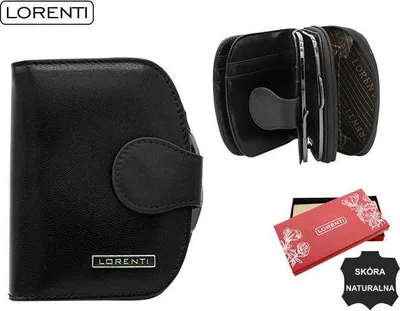 Produktbild von Lorenti Brieftasche für Frauen Men schwarz Universal