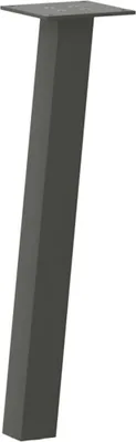 Immagine prodotto di vidaXL Gambe del tavolino 4 pz. Acciaio antracite 30 cm