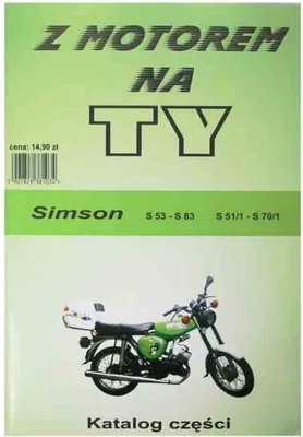 Produktbild von Motorradteilekatalog - Simson S53 S83 S51/1 S70/1