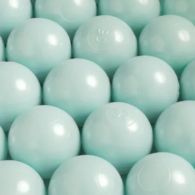 Image de MISIOO - Lot de 300 balles pour piscine à balles, 6 cm - Sûres et non toxiques - Résistantes à l'écrasement - Idéales pour amuser les enfants - Jeu de piscine à balles