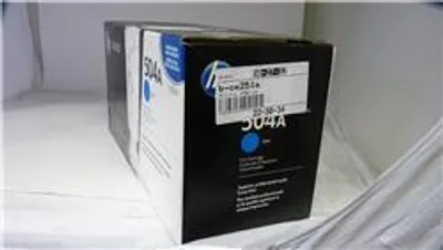 Produktbild von HP 504A Cyan Original LaserJet Tonerkartusche, 7000 Seiten, Cyan, 1 Stück(e)