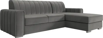 Produktbild von MIRJAN24 Ecksofa Kenzo, L-Form Polsterecke, Couchgarnitur mit Bettkasten und Schlaffunktion (Farbe: Manila 16, Seite: Rechts)