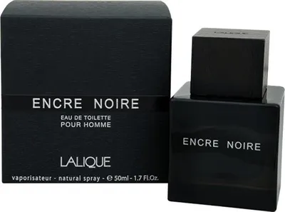 Obrázek produktu pro Lalique Encre Noir, Pánské, 100 ml, Vetiver, Vetiver, Kašmírové dřevo, Pižmo, Cashmere wood,Musk