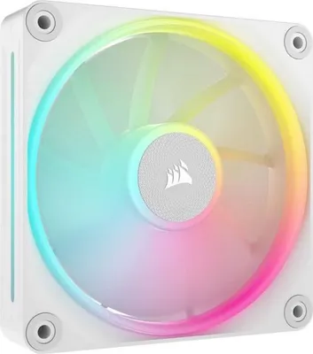 Obrázok produktu pre Chladenie PC Corsair iCUE LINK LX120 RGB White, 120 mm ventilátor, 400–2400 ot./min, CO-9051029-WW