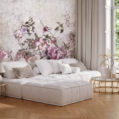 Produktbild von Vlies Fototapete - Floral Meadow 150x105 cm Blumen b-A-0523-a-a