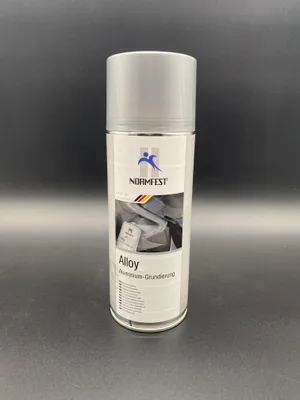 Produktbild von Normfest Alloy 400ml Aluminium Alu Grundierung Aluspray hitzebeständig bis 600°