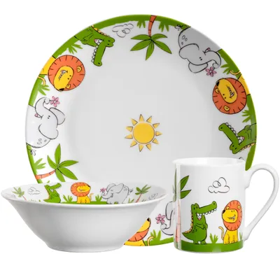 Produktbild von LEONARDO Bambini, 1 Person(en), Keramik, Mehrfarbig, 3 Stück(e)