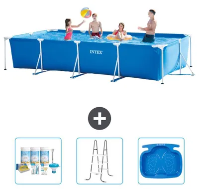 Produktbild von Rechteckiger Frame Pool - 450x220x84 cm - 4-teilig S40280