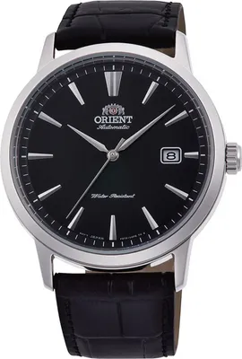 A close-up studio shot of a men's wristwatch.