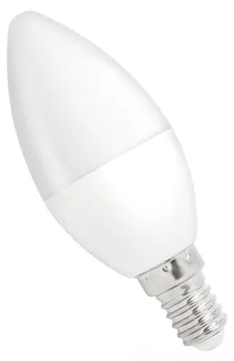 Produktbild von Spectrum E14 LED Kerzenlampe 6W 520lm 6000K Tageslichtweiß 230V Dimmbar