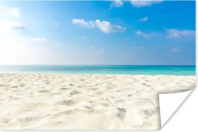 Produktbild von MuchoWow® Poster Strand - Licht - Sonne 180x120 cm - Fotoplakat