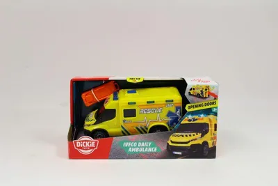 Image de Dickie Iveco ambulans 18cm w/dw 371-3014