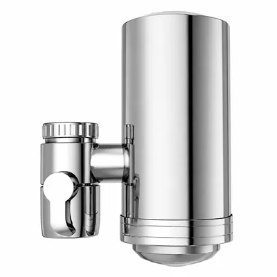 Obrázok produktu pre VIESTA® WF100 filter na kohútik nerez 304 3stupňový keramika + aktívne uhlie + UF membrána 0,01 µm vr. 2 WF-F1 až 2 400 l s prepínačom a adaptérom