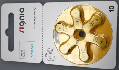 Produktbild von Siemens/ Signia 10 Hörgeräte Batterien 30 Stück