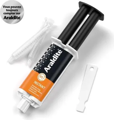 Produktbild von Zweikomponenten-Epoxidklebstoff – CYANOLITE – Araldite – Ultraschnell (90 Sek.) – Hohe Beständigkeit – Für verschiedene Materialien geeignet