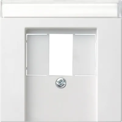 Produktbild von GIRA 087603 Abdeckung+BSF TAE USB System 55 Reinweiß glänzend