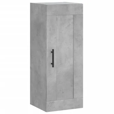 Immagine prodotto di Mobile a Parete Grigio Cemento 34,5x34x90 cm Legno Multistrato