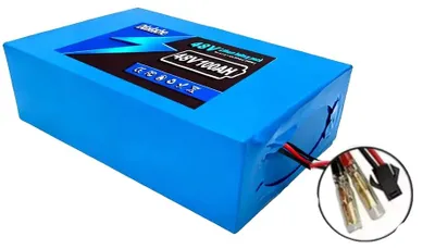 Immagine prodotto di Batteria al litio, 48V, capacità 100000mAh, connettore Bullet SM