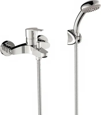 Produktbild von Mischbatterie Tres 21517010 Badewanne Edelstahl
