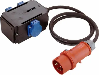 Zdjęcie produktu dla as - Schwabe 60527 60527 CEE Adapter 16 A 400 V (60527)