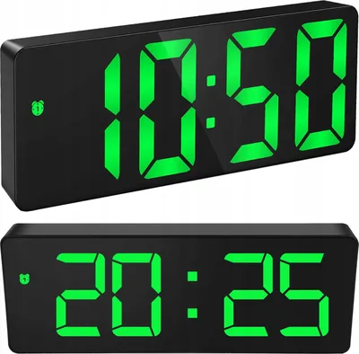 Zdjęcie produktu dla Budzik Elektroniczny Czarny Wąski Clk-01