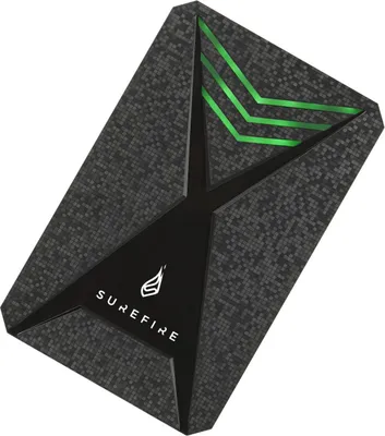 Produktbild von SureFire Gaming Externe Festplatte 1 TB Schwarz, Grau