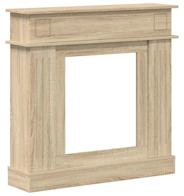 Obrázok produktu pre vidaXL Obklad krbového ohniska Sonoma, 102 x 26 x 100 cm, drevovláknitá doska