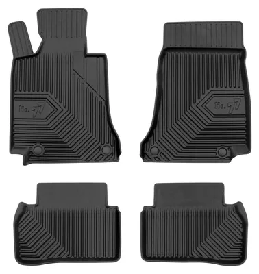 Zdjęcie produktu dla Dywaniki gumowe do Mercedes-Benz Klasa C S205 2014-2021 (kombi/coupé) – 4 szt., czarne, dopasowane