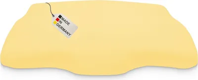 Produktbild von Kissenbezug für Derila Memory Foam Kissen : Farbe - Gelb, Größe - Kingsize (34 x 60 cm)