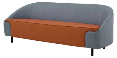 Produktbild von Sofas Polster Sofa 3 Sitzer Büro Einrichtung Leder Design Modern Sofa