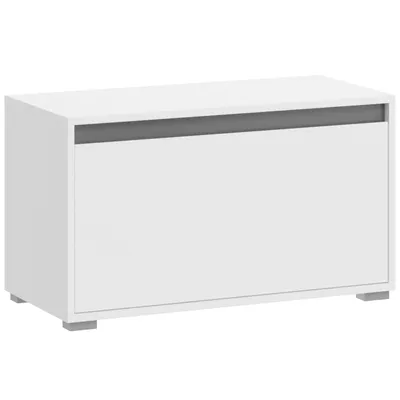 Produktbild von xonox.home Sitzbank Torino weiß Nachbildung 76x44x35 cm