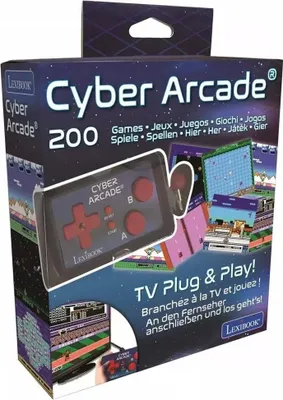 Image de Cyber Arcade TV console de jeux Lexibook DJG6500