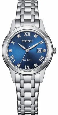 Produktbild von Citizen Damen Quarz-Analoguhr Fe1240-81L 43 mm, 3 ATM wasserdicht, Datumsanzeige