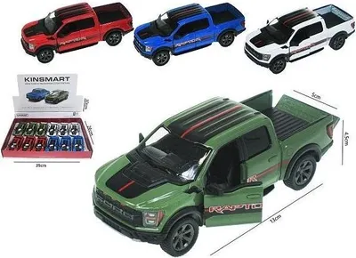 Zdjęcie produktu dla Auto Ford F150 Raptor Print Kinsmart Hxkt254 3880
