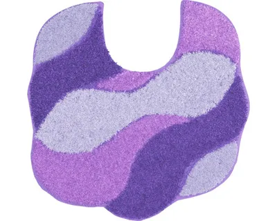 Obrázek produktu pro CARMEN - WC předložka s výřezem 55x50 cm, lila