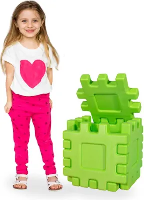 Immagine prodotto di blocchi di apprendimento grandi king - verde