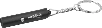 Produktbild von Ansmann 1600-0272, Schlüsselanhänger-Blinklicht, Schwarz, Aluminium, Tasten, LED, 1 Lampen
