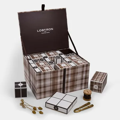 Produktbild von Adventskalender 2026 beige braun LANGLEBIG und MATERIALBEWUSST