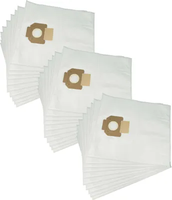 Produktbild von vhbw 30x Staubbeutel Ersatz für Nilfisk 302004000 für Staubsauger - 49,2cm x 37,5cm Weiß