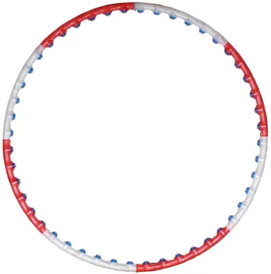 Obrázek produktu pro Jinpoli ANION hula hoop s masážními hroty břišní trenažér 105 cm fitness 0,85 kg