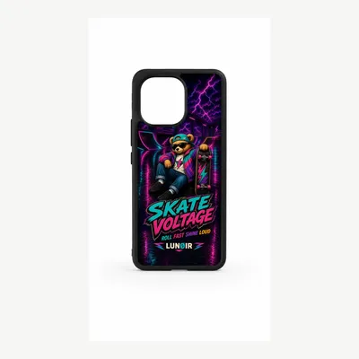 Productafbeelding van Xiaomi Mi 11 hoesje, telefoonhoesje, beschermhoes met skatebordmotief – LUNØIR ©