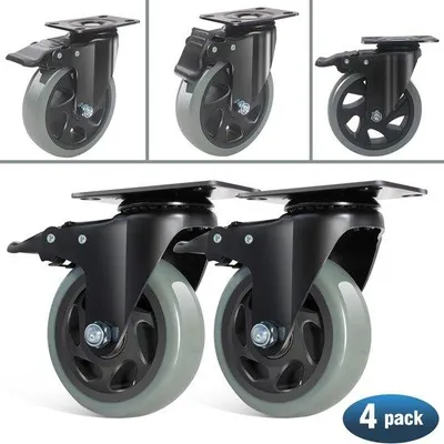 Produktbild von Famanu Schwerlastrollen - 360° drehbar, 4 Stück