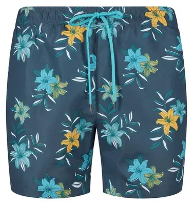 Produktbild von Skiny Herren Swim Beach Shorts Midnight Flowers