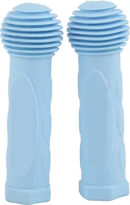 Immagine prodotto di 1 paio di mini manopole per manubrio bici bambini in gomma ad alta resistenza per bambini equilibrio ，blu