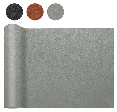 Kunstleder pro Meter 200x140 cm, wasserdicht, körnig, für Reparatur & DIY