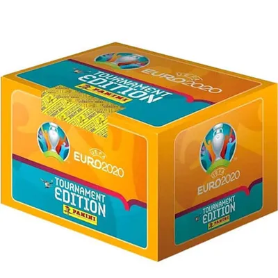 Immagine prodotto di Panini Euro 2020 Tournament 2021 - Figurine da collezione - 1 espositore (100 bustine)