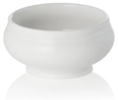 Produktbild von 20x Terrine, 0,5 ltr., Ø 12,5 cm, weiß glänzend, Porzellan